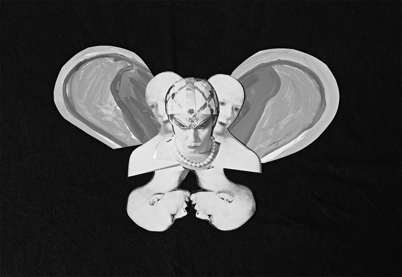 Devil, 2013, Photographic print from negative. Photograph © Sarah Pucill. Courtesy of the Jersey Heritage Collections.