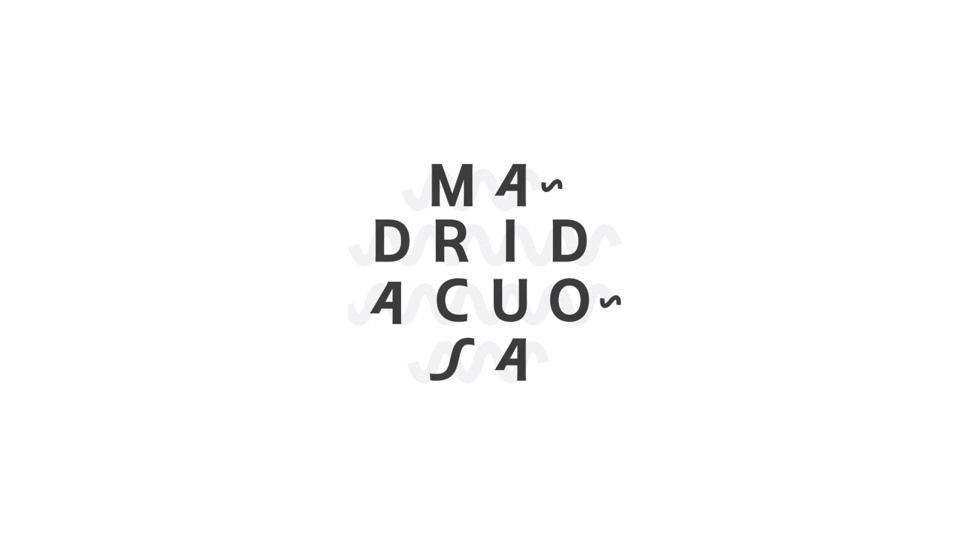 Estandarte de Madrid Acuosa por Malú Cayetano