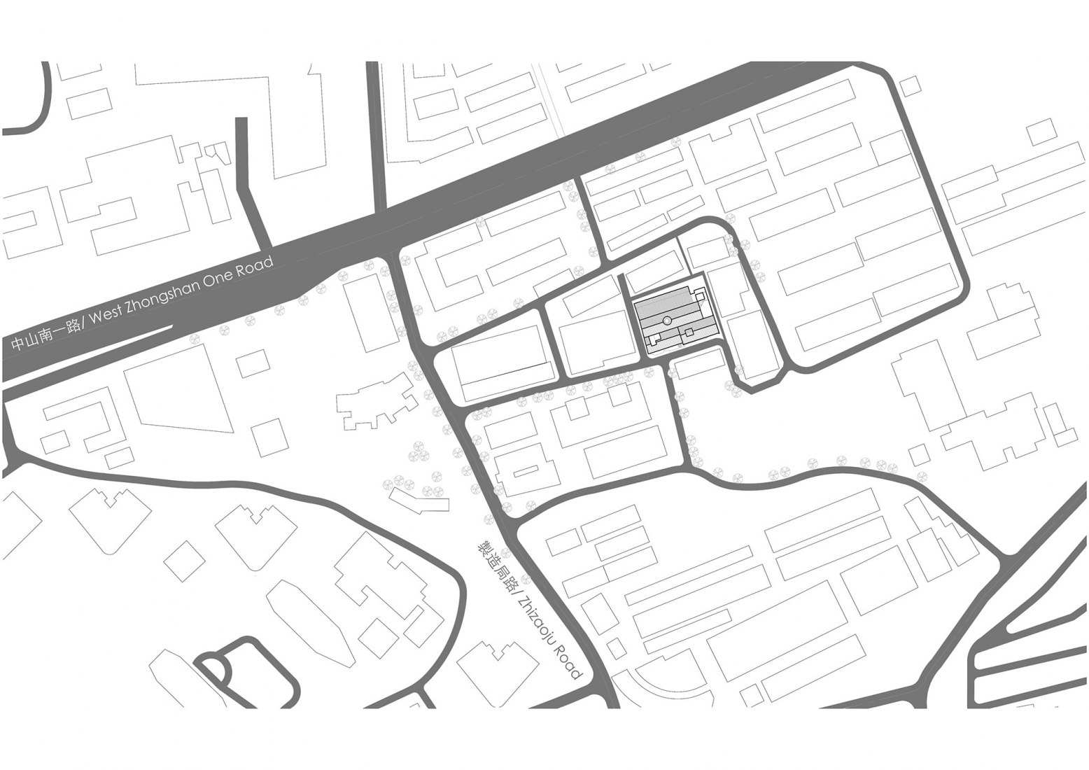 Masterplan. Mandela Co-Working por RoarcRenew. Cortesía de RoarcRenew