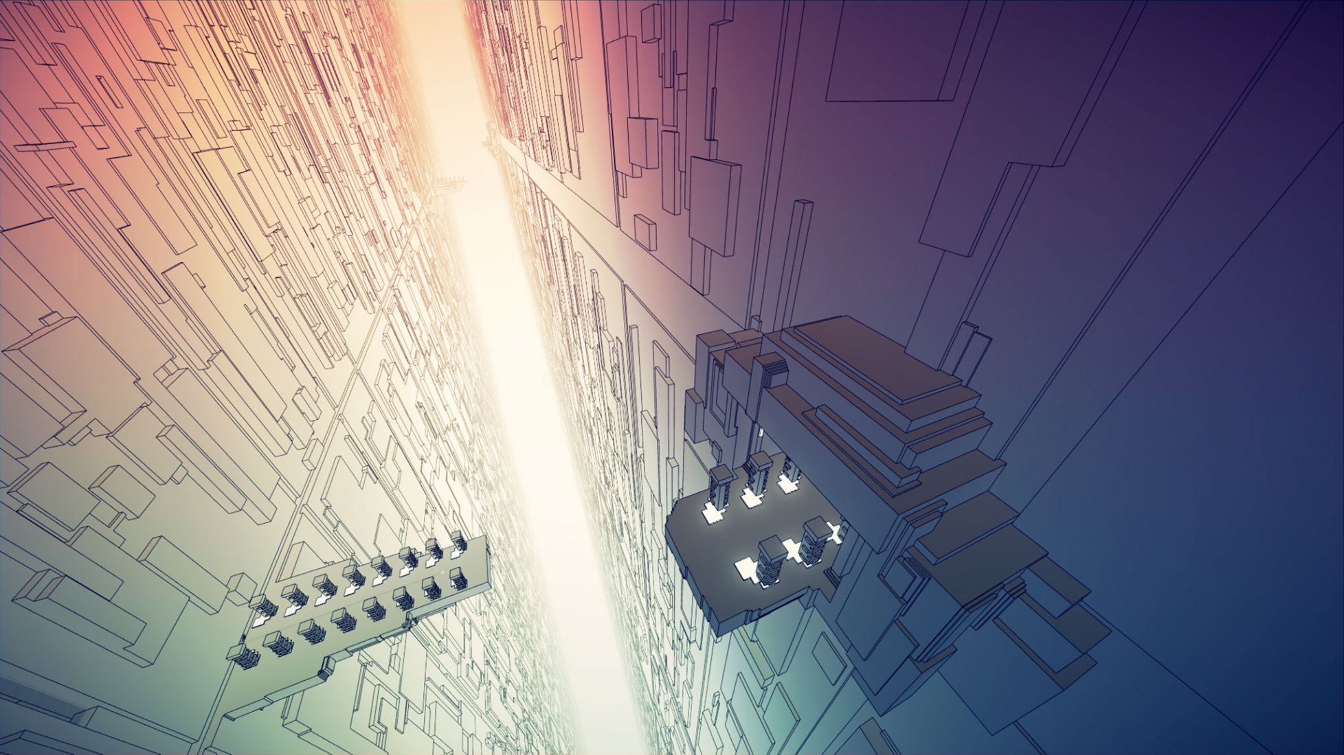Manifold Garden game place. Image courtesy of Manifold Garden