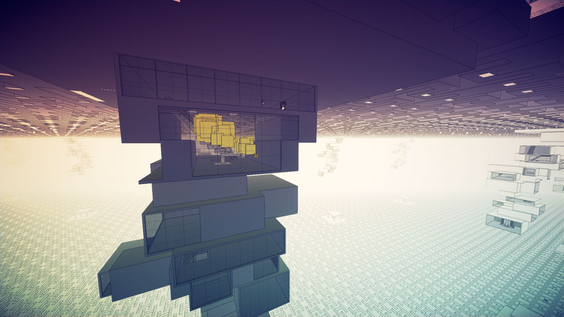 Manifold Garden game place. Image courtesy of Manifold Garden