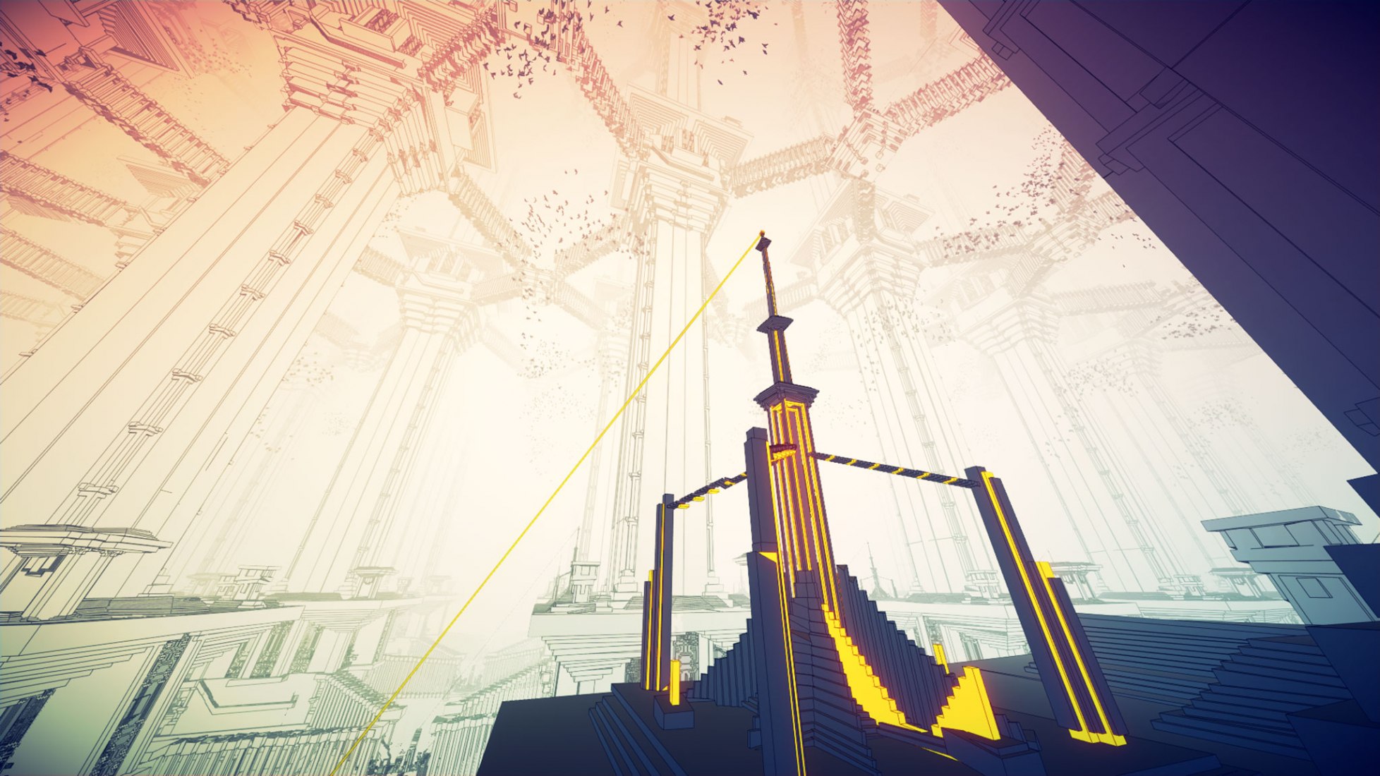 Manifold Garden game place. Image courtesy of Manifold Garden