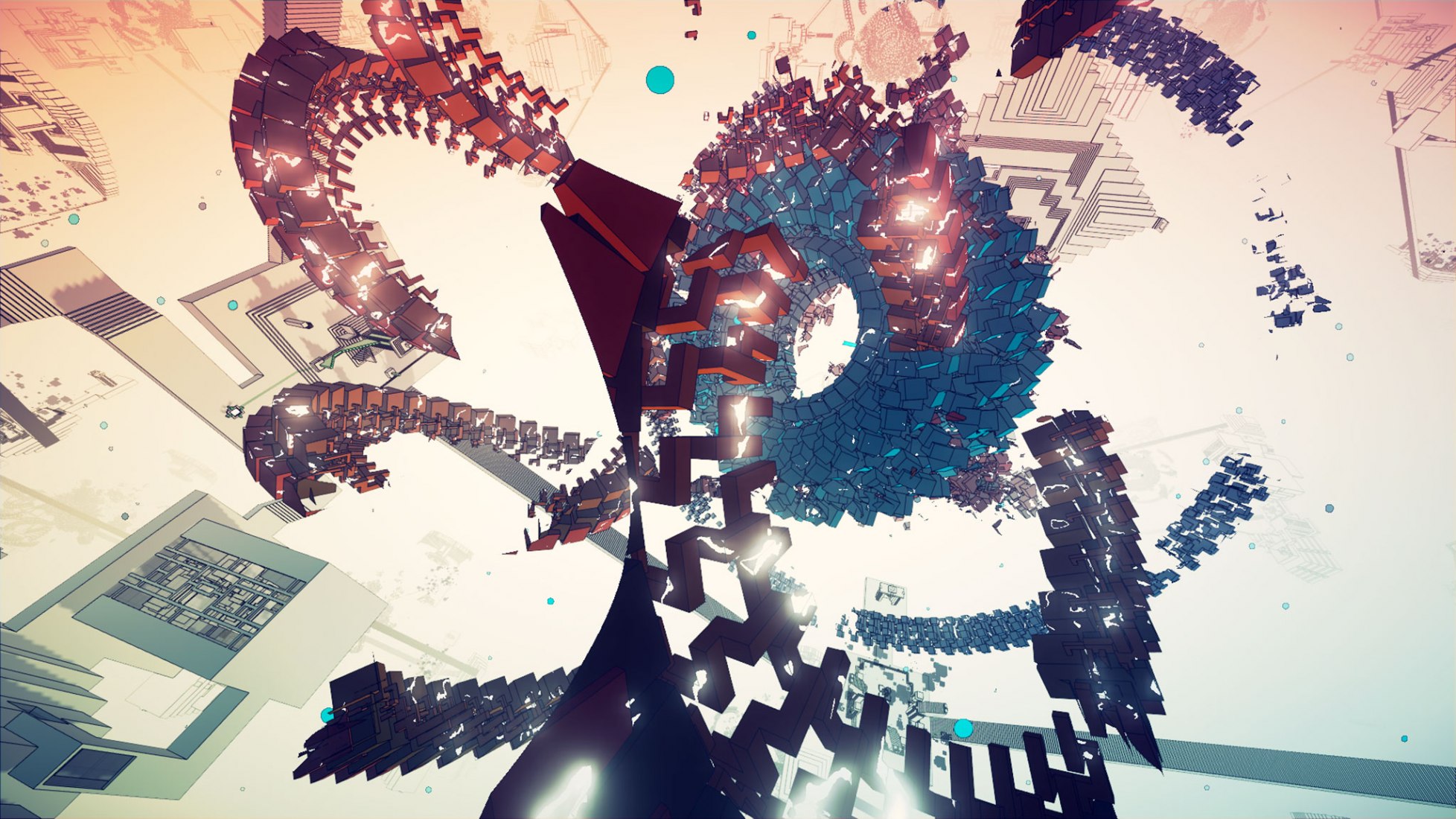 Manifold Garden game place. Image courtesy of Manifold Garden