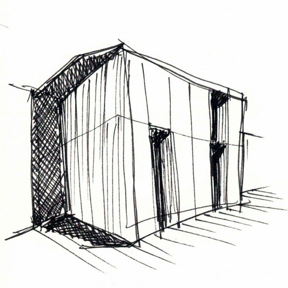 Sketch. Padre Jofre penthouse by Mano de Santo. 