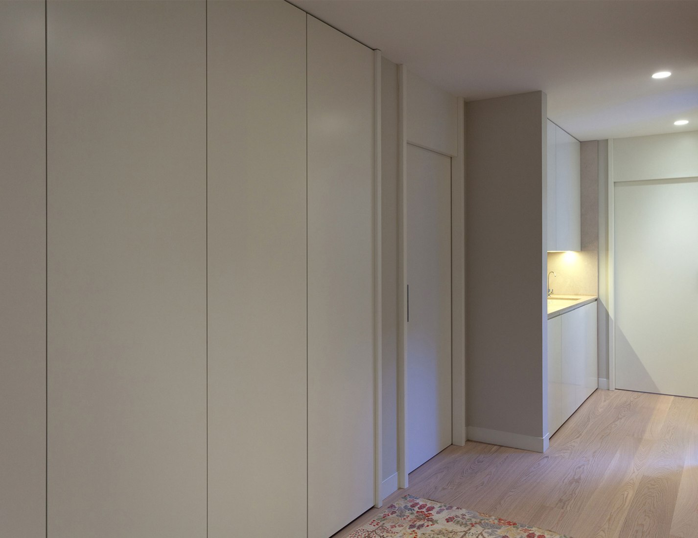 Interior view. El bosque 161, a single-family housing project by Mano de Santo. Photograph by Diego Opazo