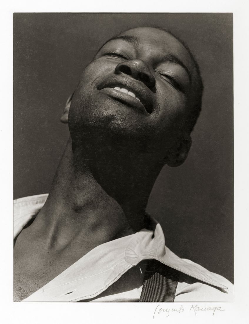 Kenneth Spencer, 1933. Gelatin silver print, 51 × 38.3 × 3.8 cm, framed. Brooklyn Museum, gift of Wallace B. Putnam of the State of Consuelo Kanaga. Photograph by Consuelo Kanaga. Courtesy of the Brooklyn Museum.