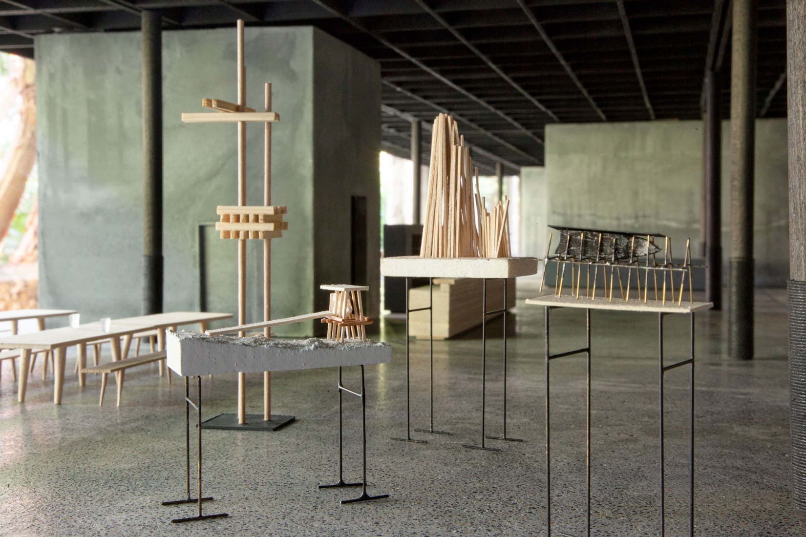 Werkraum Haus Exhibition Model. Photography by Atelier Peter Zumthor.