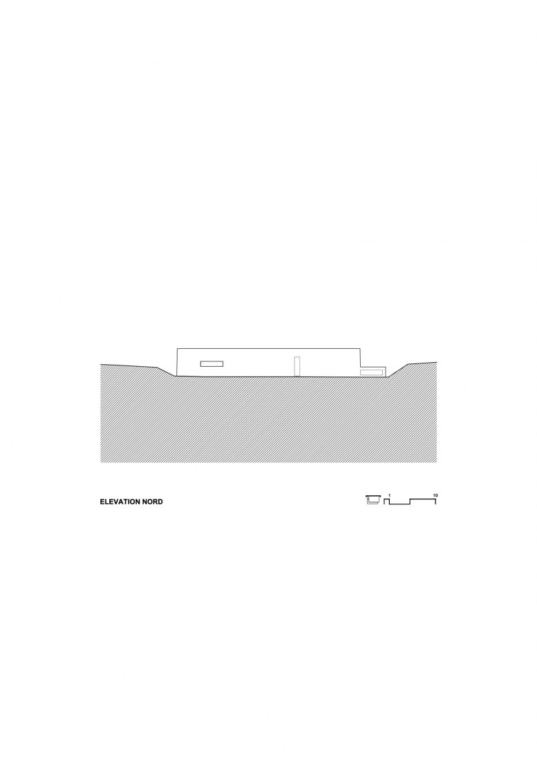 Alzado. Les Davids por Atelier Marc Barani.loor plan. Les Davids by Atelier Marc Barani.