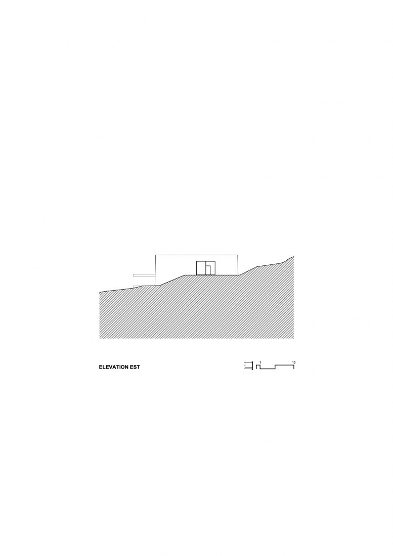 Alzado. Les Davids por Atelier Marc Barani.loor plan. Les Davids by Atelier Marc Barani.