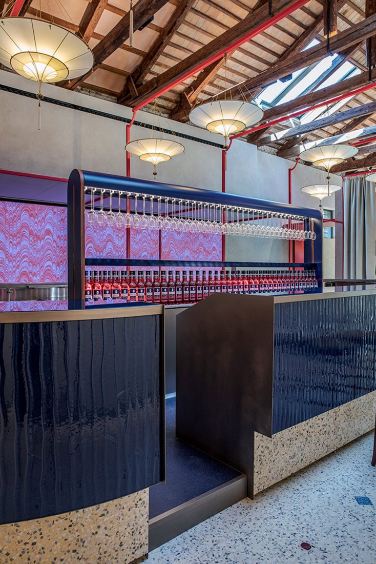 Cà Select Bar in Venice by Marcante-Testa. Photograph by Helenio Barbetta.