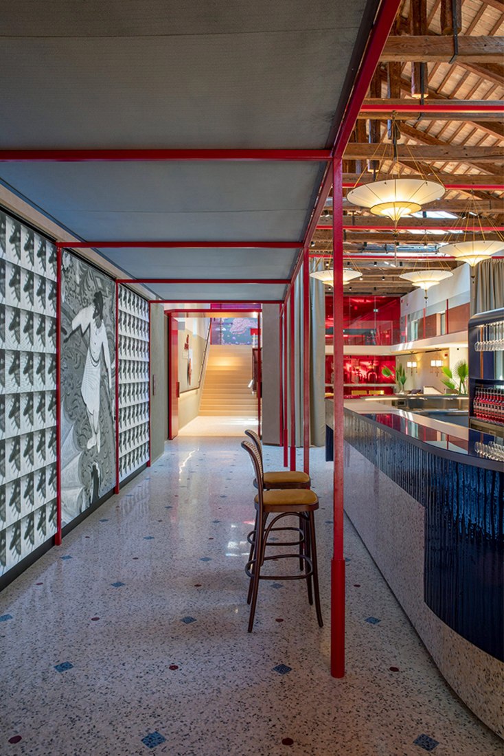 Cà Select Bar in Venice by Marcante-Testa. Photograph by Helenio Barbetta.