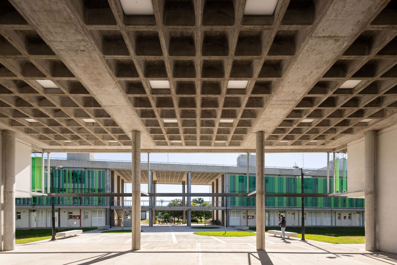 UNL-ATE University Residency Complex by Marcelo Saba. Photograph by Ramiro Sosa