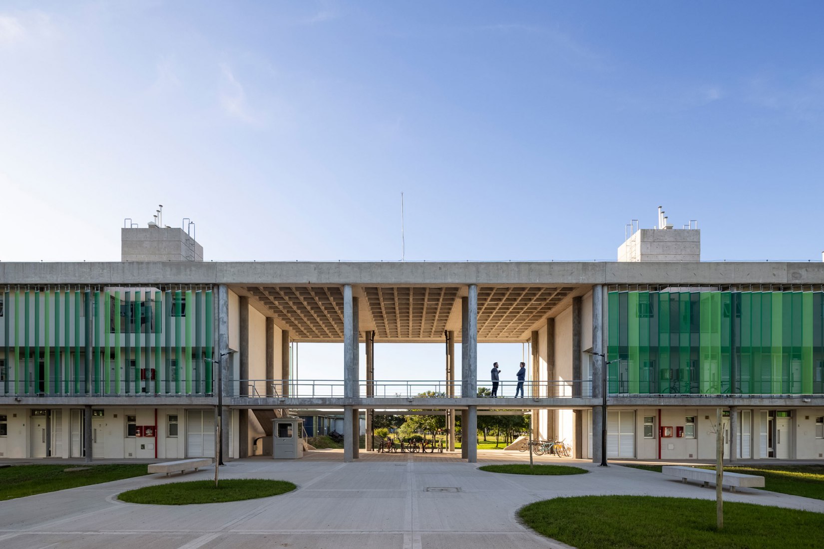UNL-ATE University Residency Complex by Marcelo Saba. Photograph by Ramiro Sosa