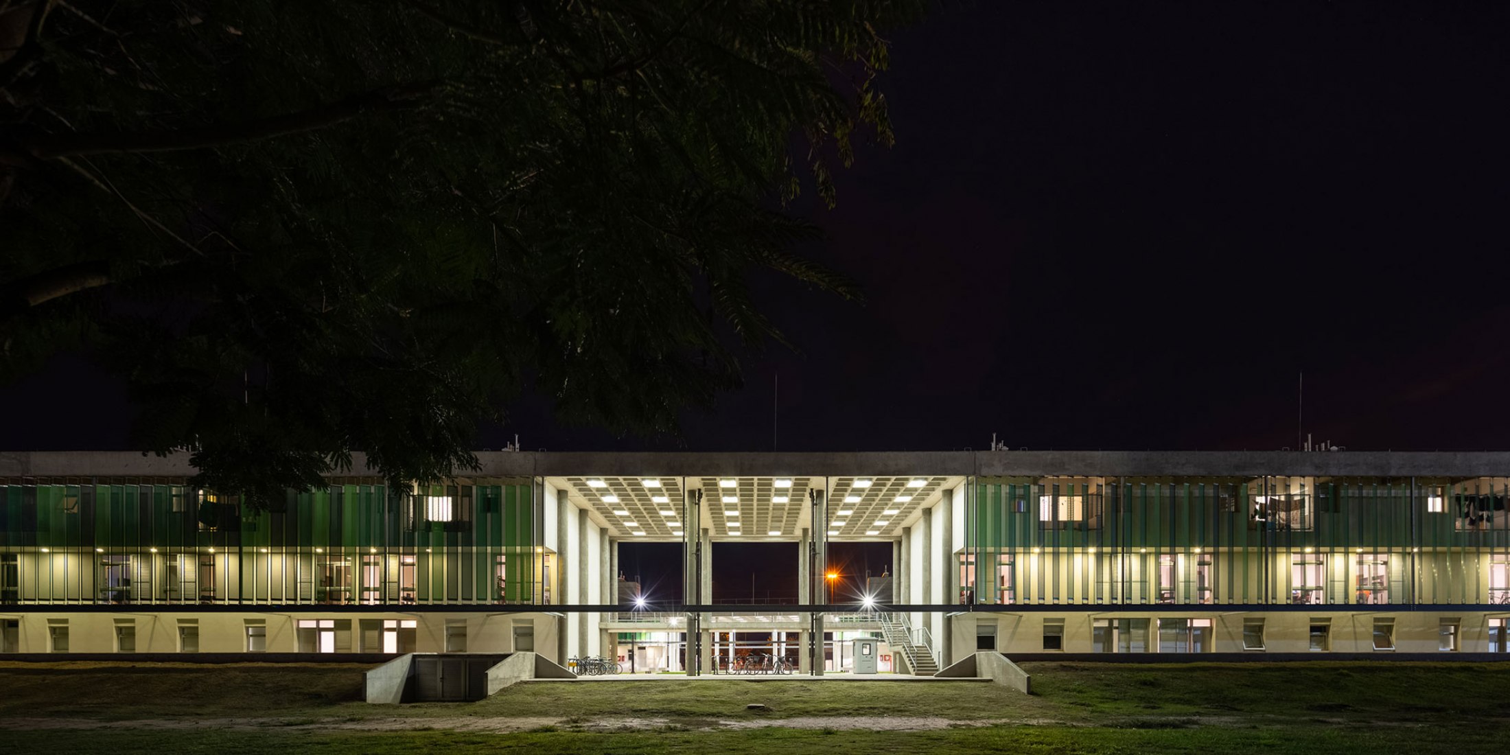UNL-ATE University Residency Complex by Marcelo Saba. Photograph by Ramiro Sosa