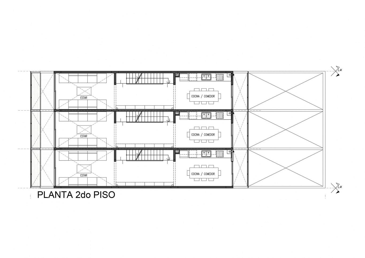 Planta segunda. Tríptico por Mariela Marchisio – Cristián Nanzer – Germán Margherit.