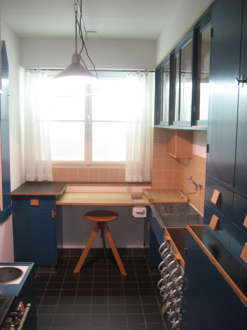 Reconstruction shown at MAK Vienna. Frankfurt cuisine by Margarete Schütte-Lihotzky.