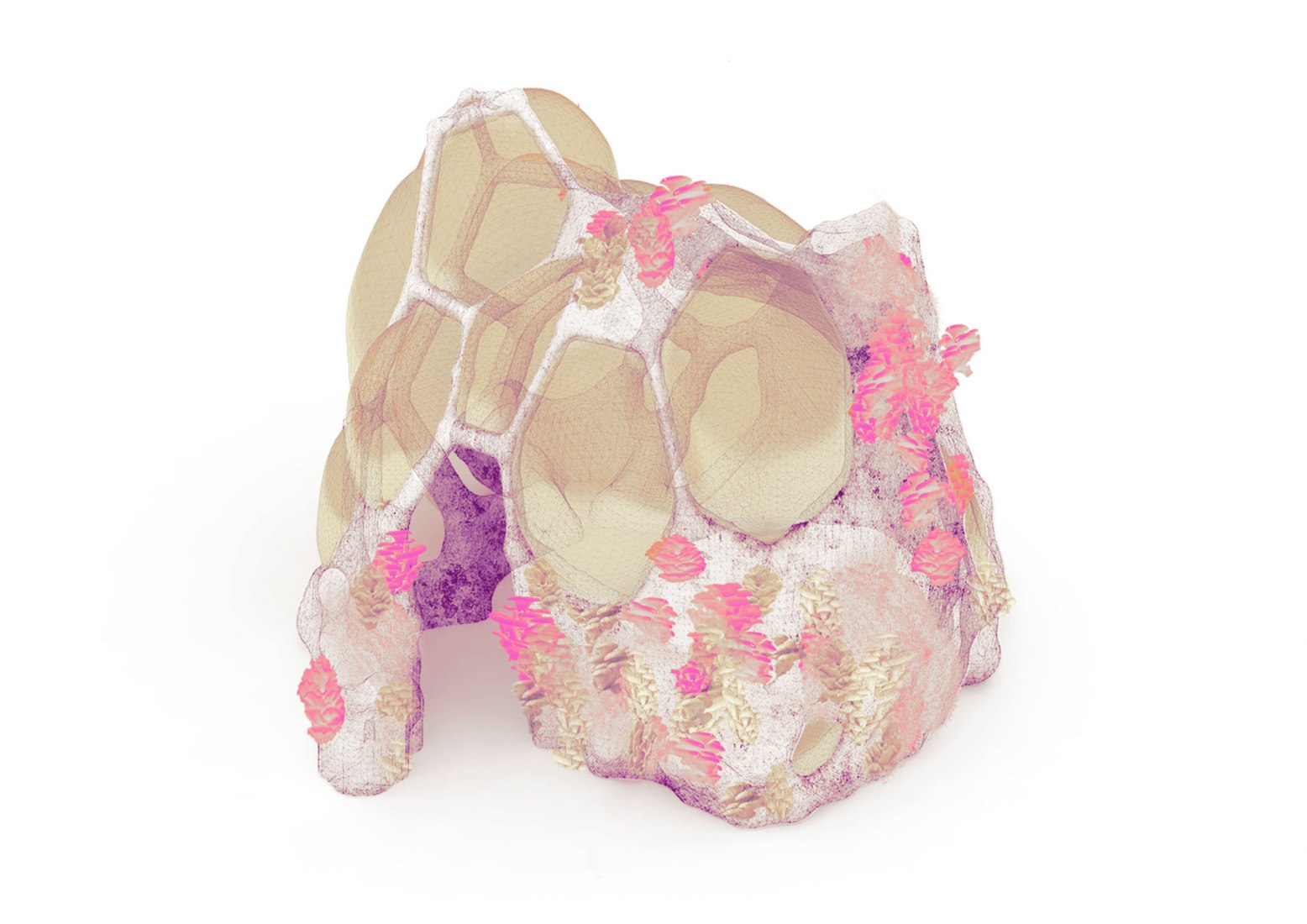 Rendering. Breeding Space by María Mallo.