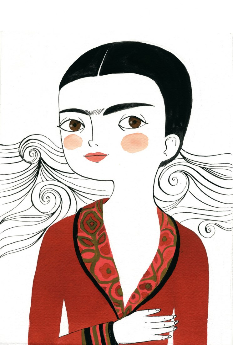 Frida Kahlo. Una biografía. 'Tinta y Sensibilidad' por María Hesse. © Maria Hesse