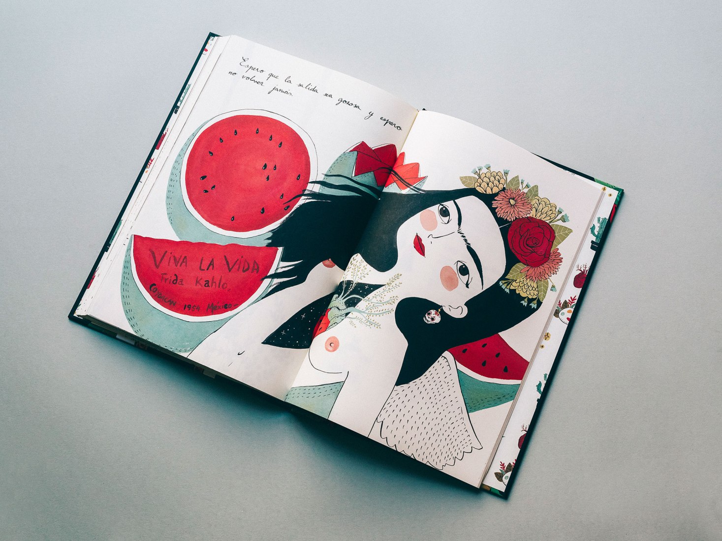 Frida Kahlo. Una biografía. 'Tinta y Sensibilidad' por María Hesse. © Maria Hesse