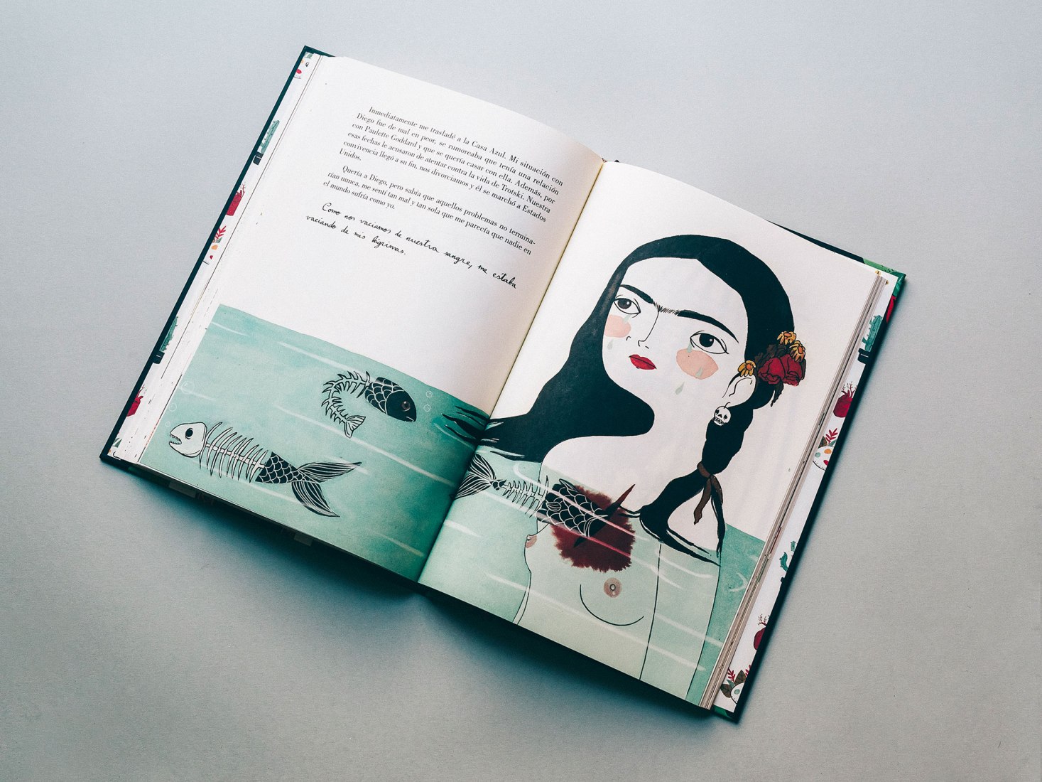 Frida Kahlo. Una biografía. 'Tinta y Sensibilidad' por María Hesse. © Maria Hesse