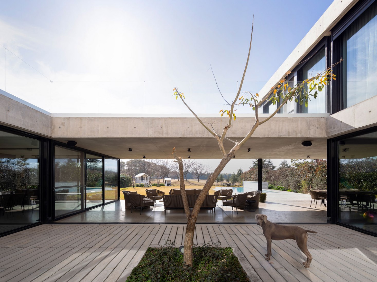 Golf House by Mariano Fiorentini. Photograph by Ramiro Sosa.