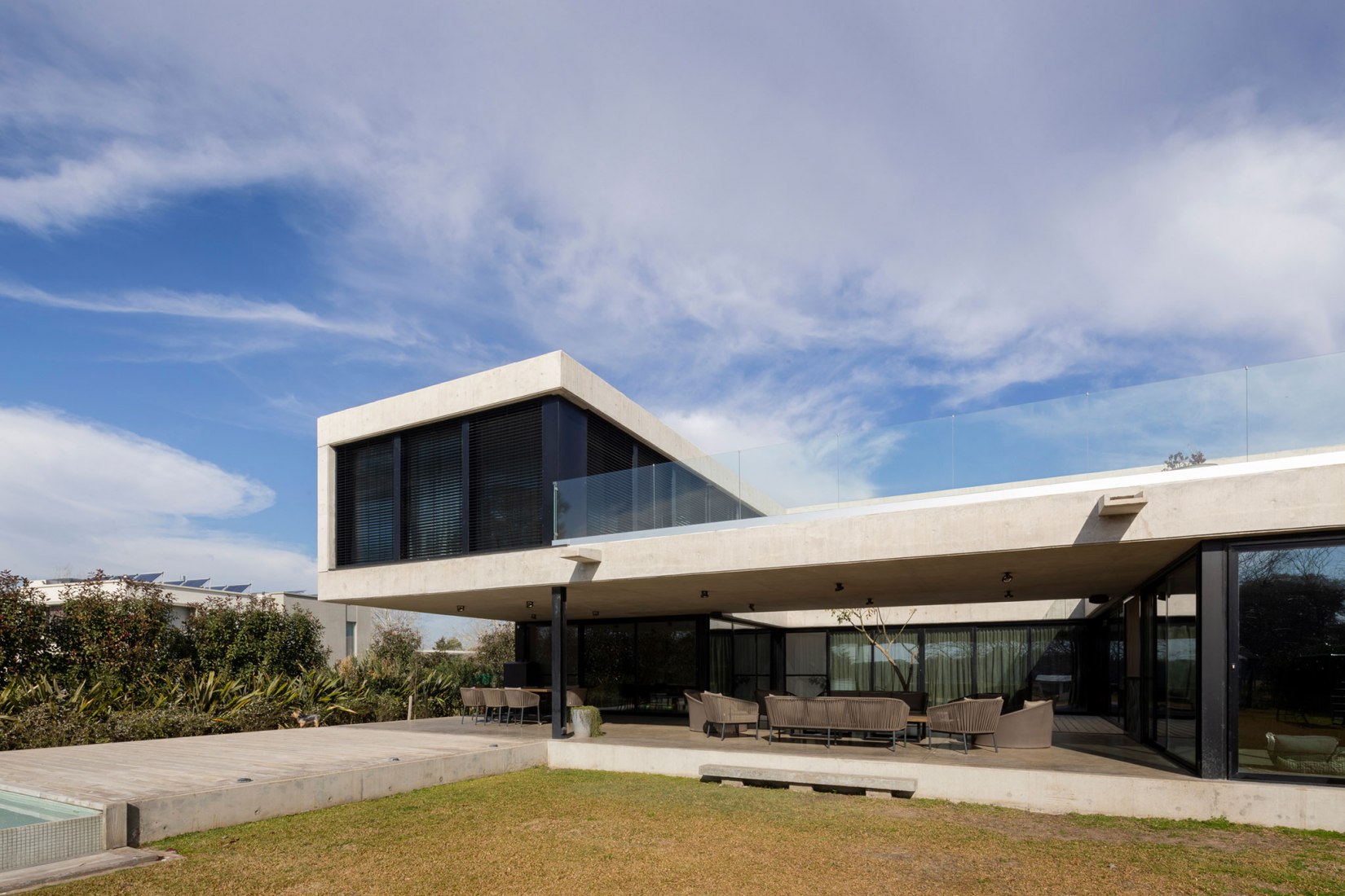Golf House by Mariano Fiorentini. Photograph by Ramiro Sosa.