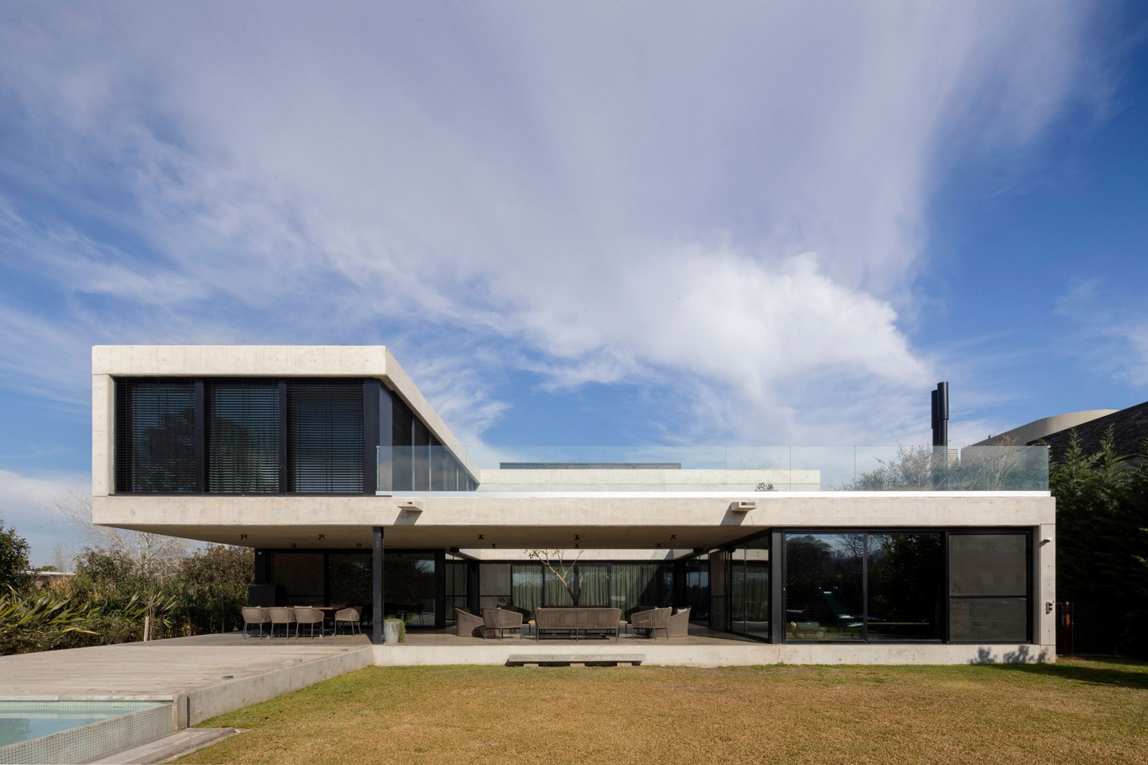 Golf House by Mariano Fiorentini. Photograph by Ramiro Sosa.