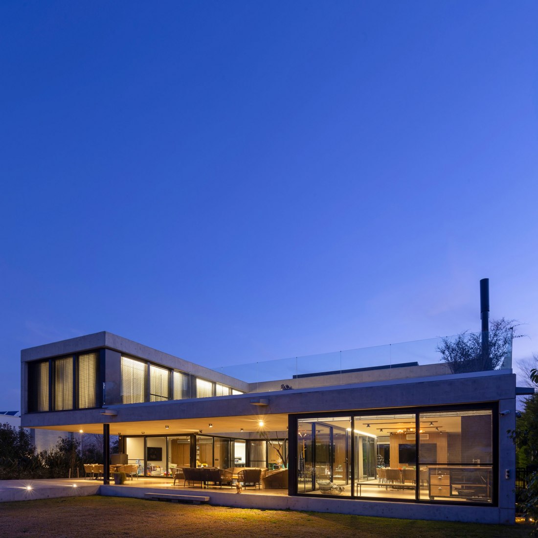 Golf House by Mariano Fiorentini. Photograph by Ramiro Sosa.