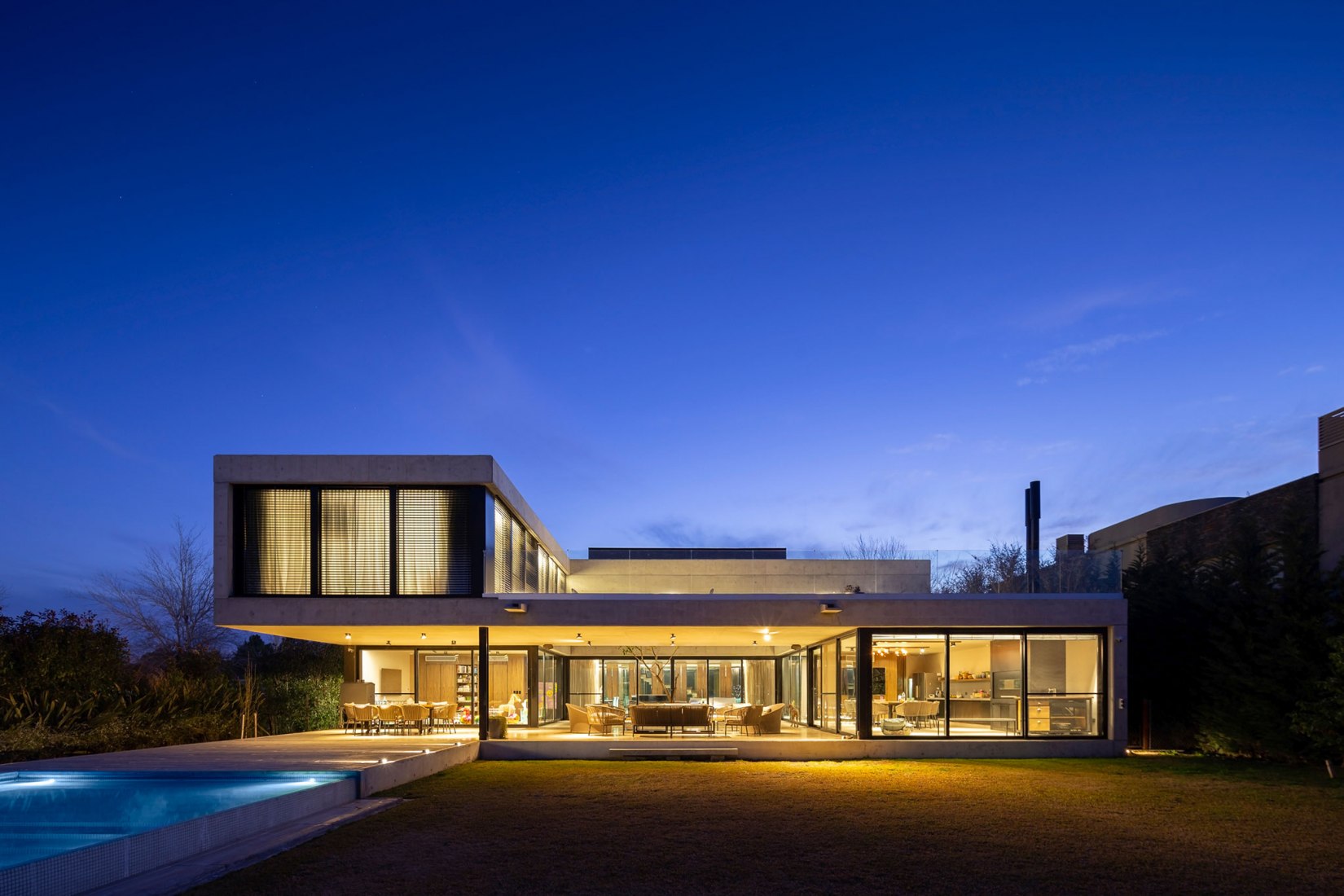 Golf House by Mariano Fiorentini. Photograph by Ramiro Sosa.