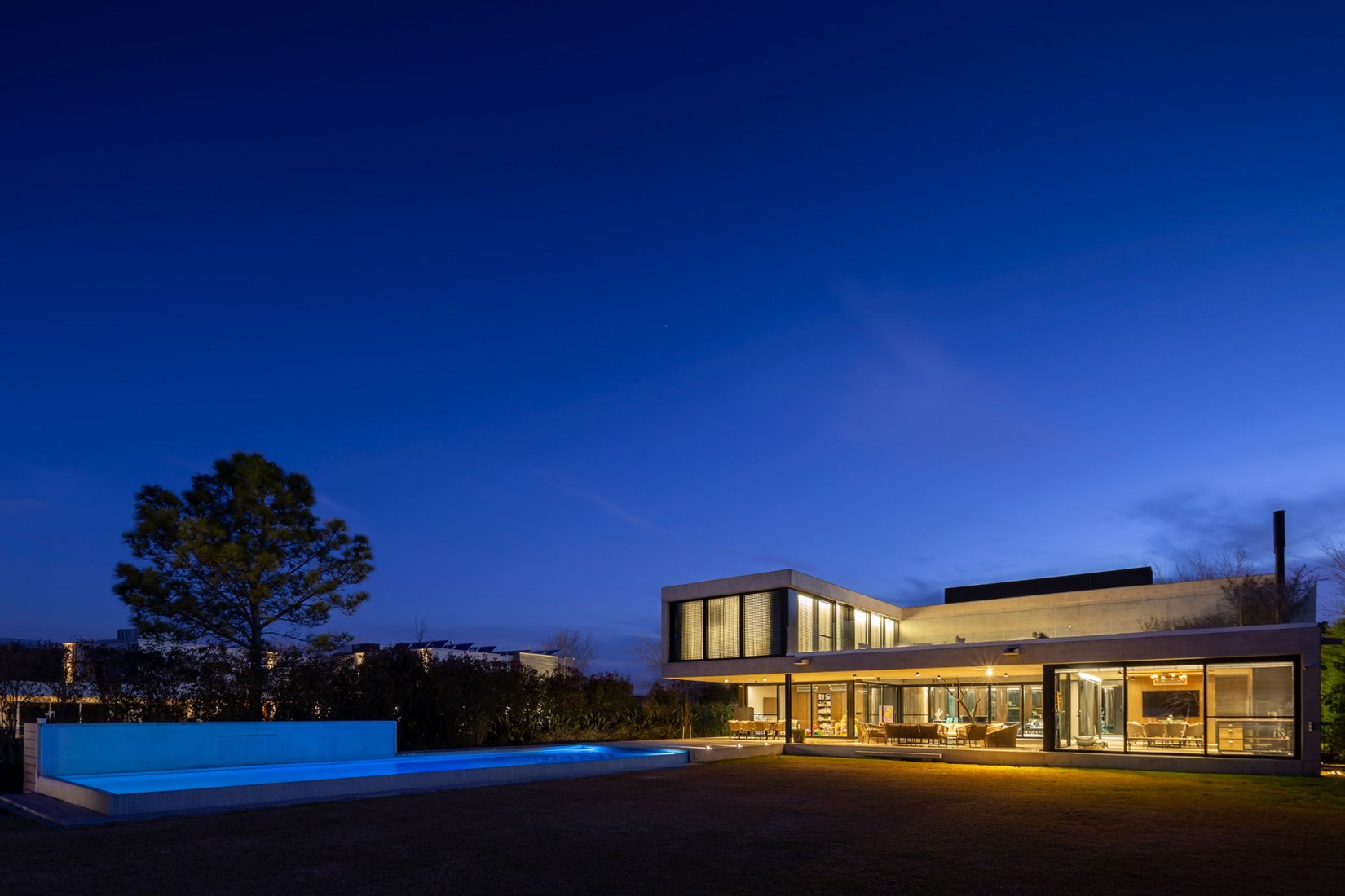 Golf House by Mariano Fiorentini. Photograph by Ramiro Sosa.