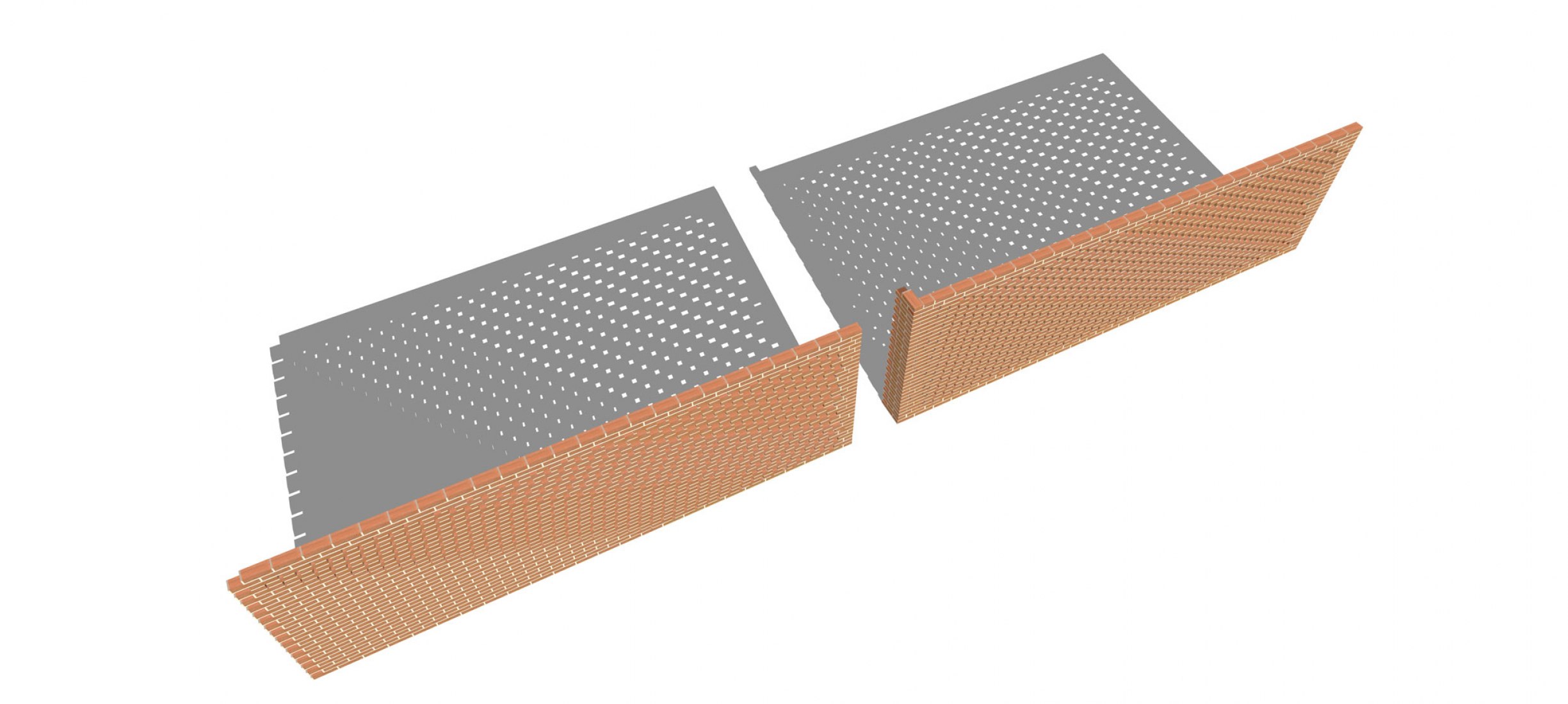 Pattern. House in San Marino, Funes Hills by Mariel Suárez