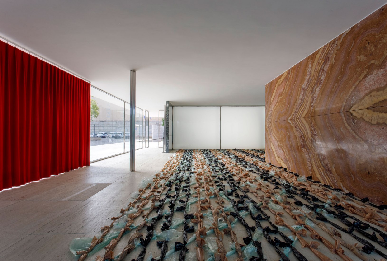 The Cost of Money: Raft, Mark Cottle. Photograph by Anna Mas.