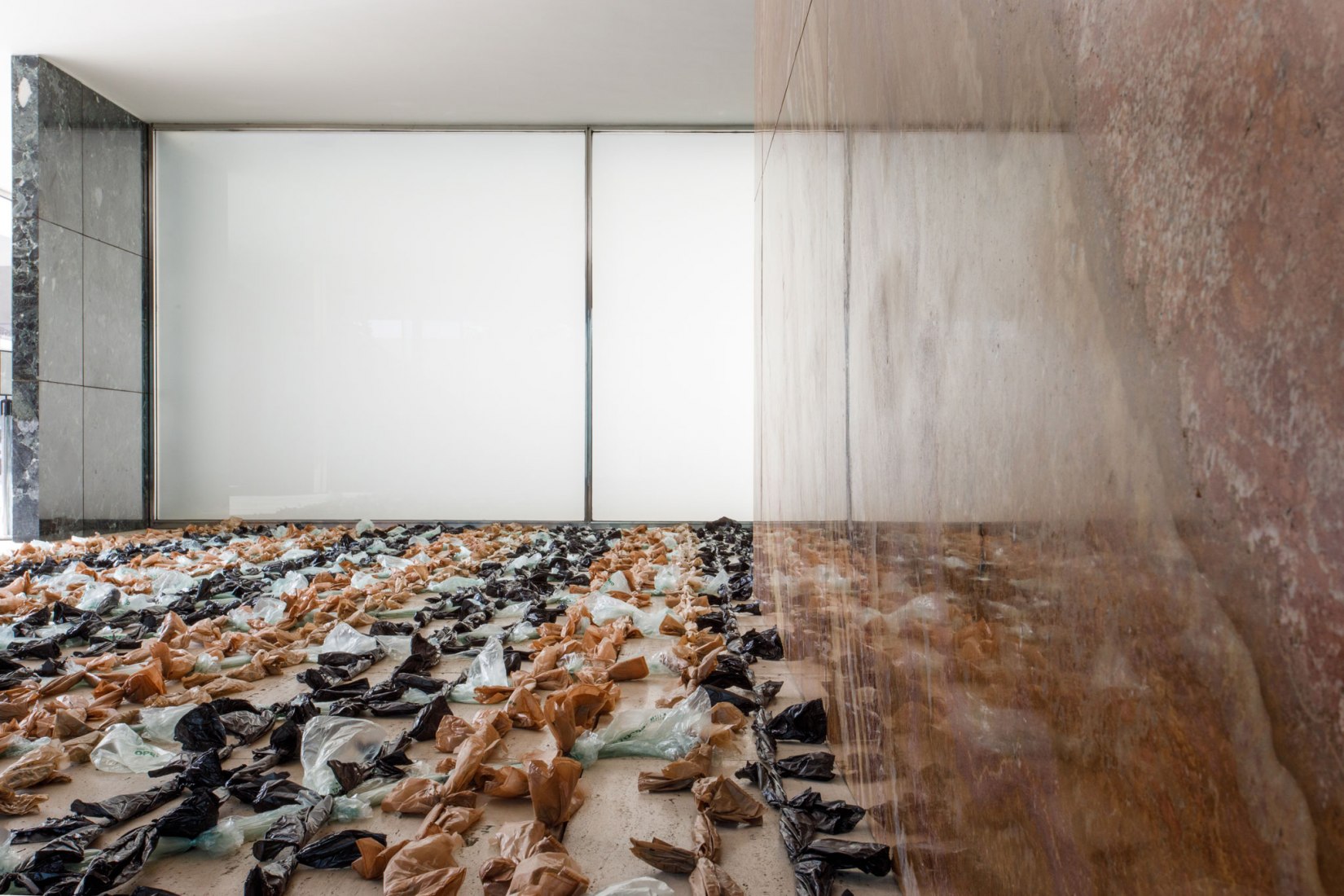 The Cost of Money: Raft, Mark Cottle. Photograph by Anna Mas.