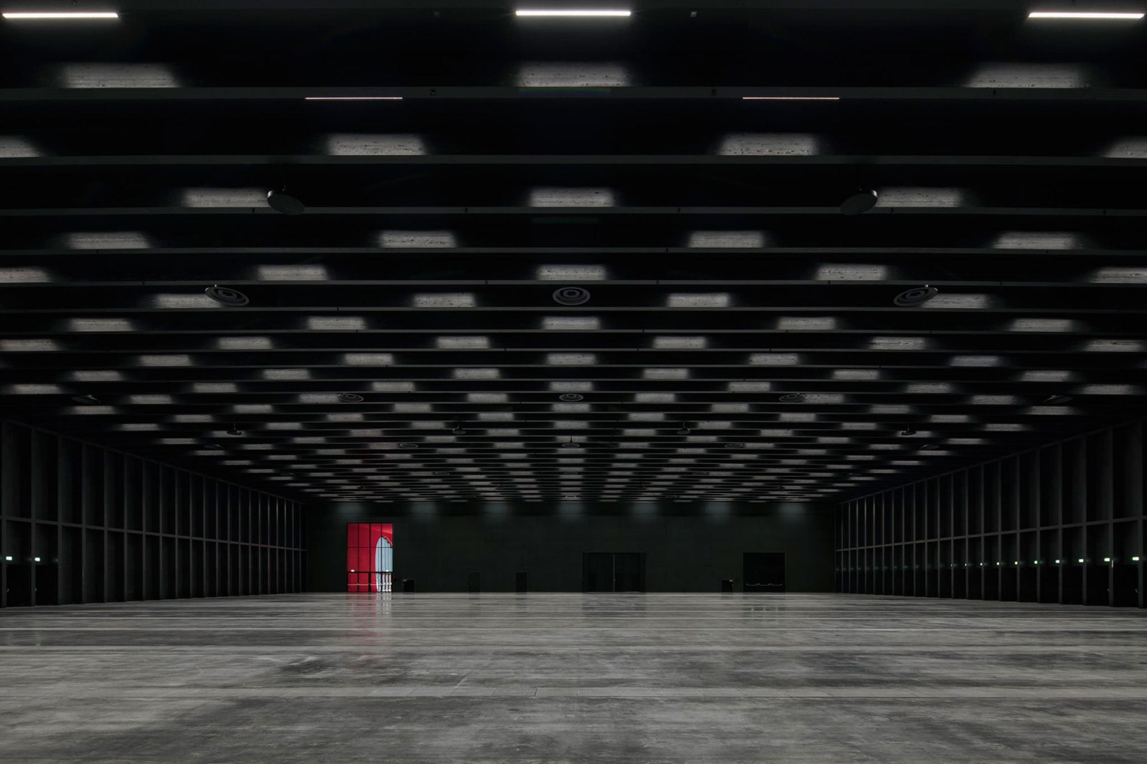 Messe Dornbirn Exhibition Hall by Marte.Marte Architects. Photograph © Zumtobel / Faruk Pinjo
