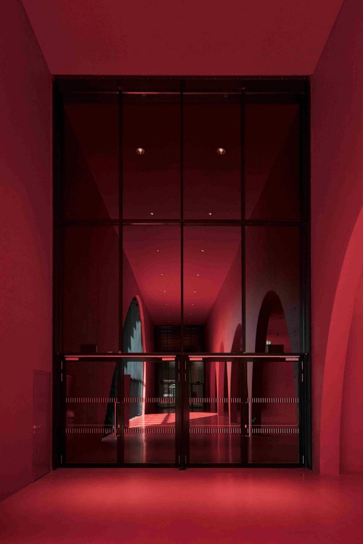 Messe Dornbirn Exhibition Hall by Marte.Marte Architects. Photograph © Zumtobel / Faruk Pinjo