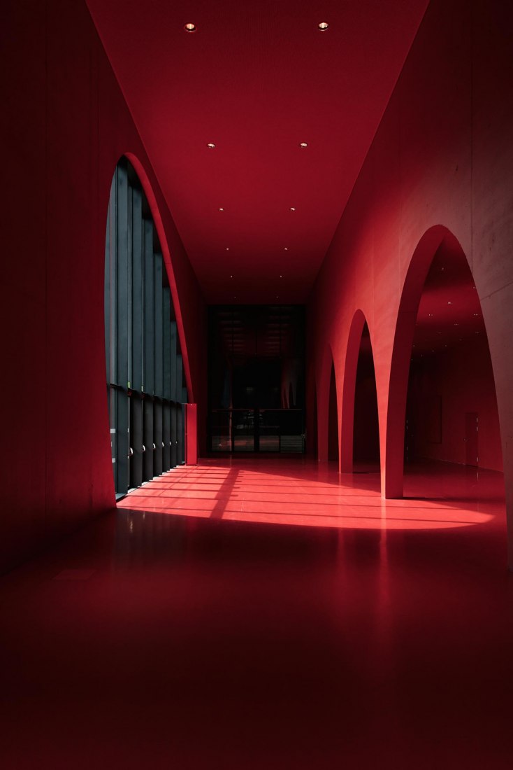 Messe Dornbirn Exhibition Hall by Marte.Marte Architects. Photograph © Zumtobel / Faruk Pinjo