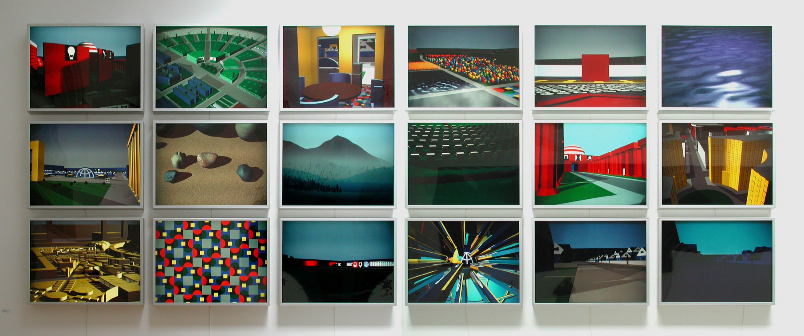 Sin título (Computer Project), 1989. Cortesía de Mai 36 Galerie