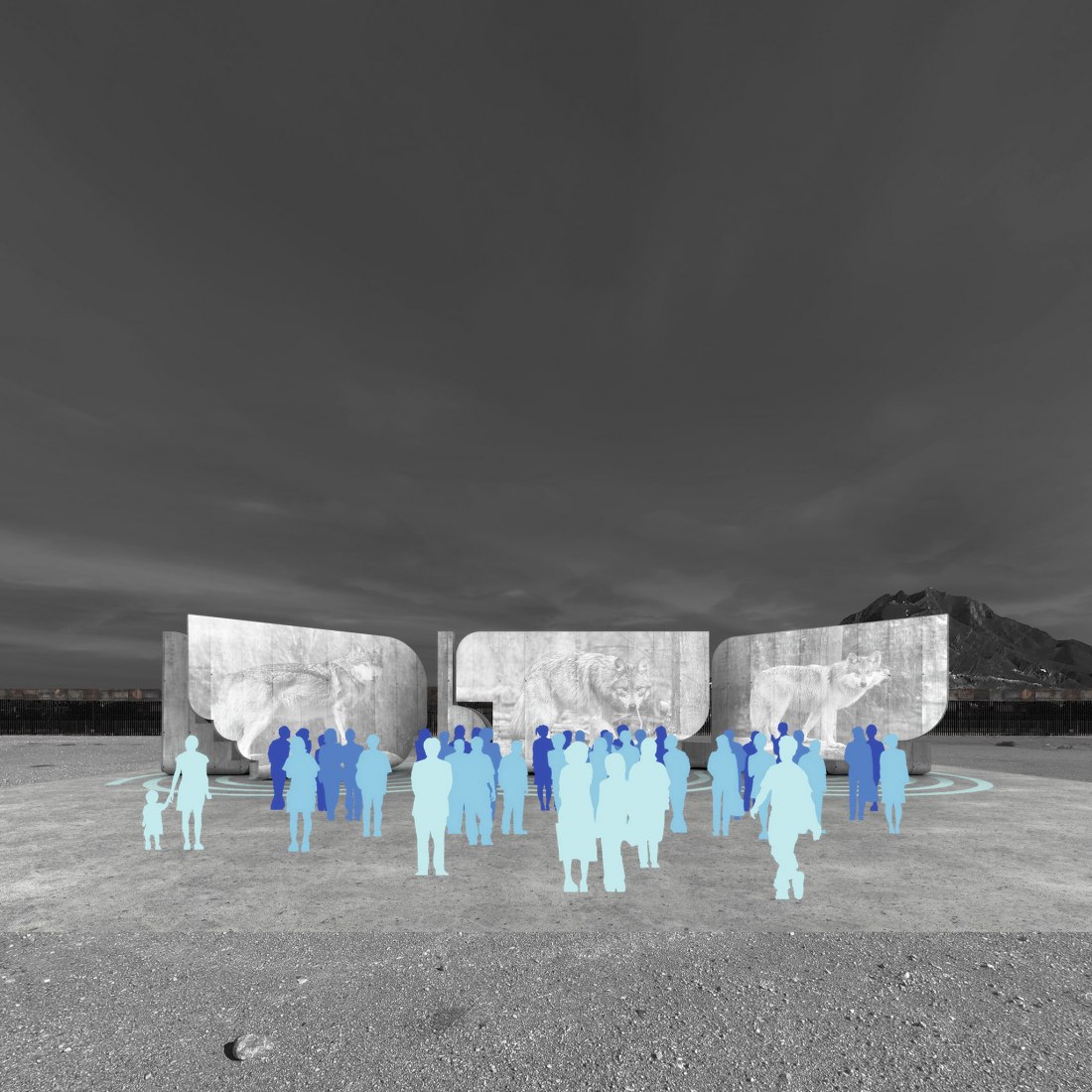 AquíAquí by Matter Design. Renderings by Matter Design