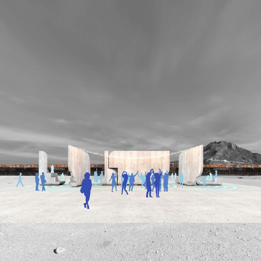 AquíAquí by Matter Design. Renderings by Matter Design