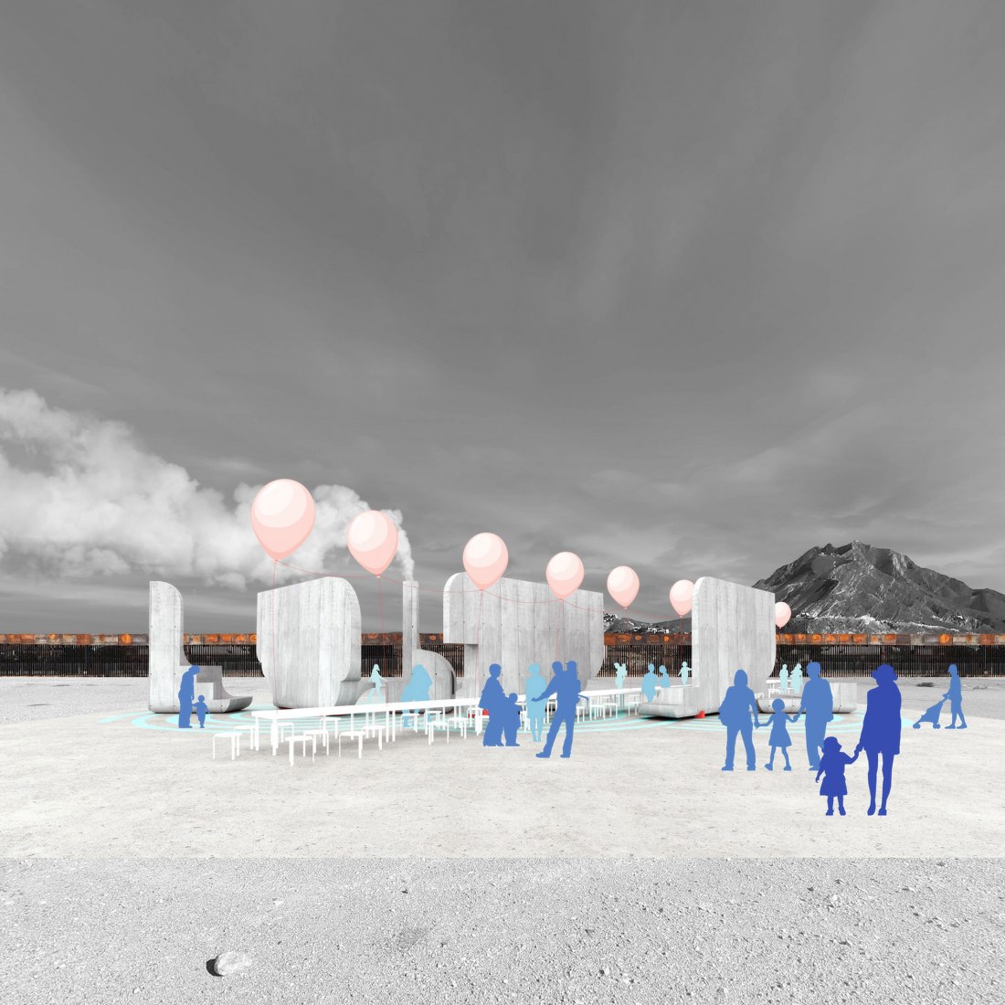 AquíAquí by Matter Design. Renderings by Matter Design