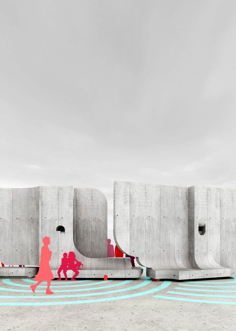 AquíAquí by Matter Design. Renderings by Matter Design