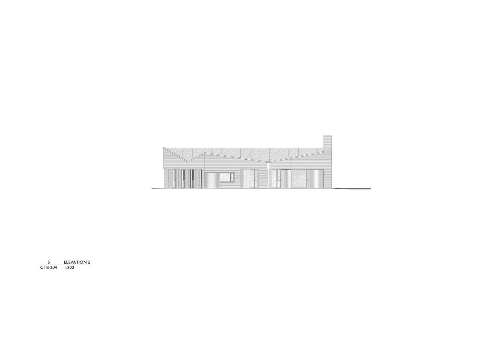 Alzado este. Candle Community por McGarry Ní Éanaigh Architects