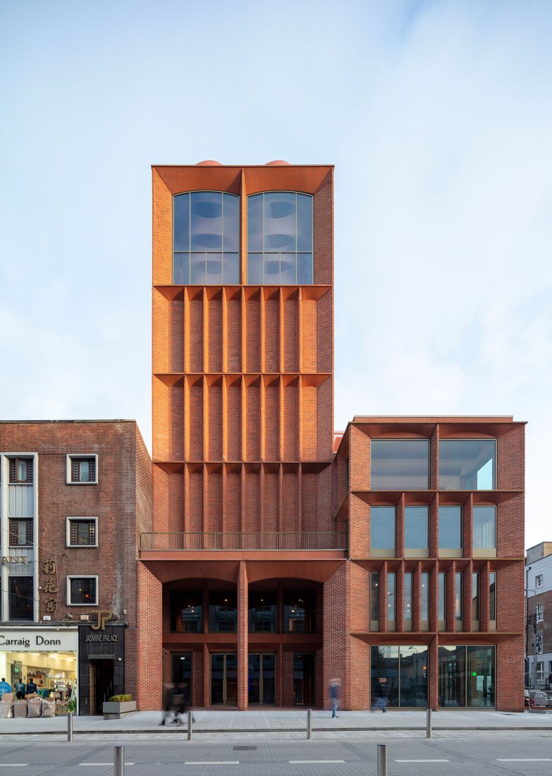 The International Rugby Experience by Níall McLaughlin Architects. Photograph by Nick Kane.