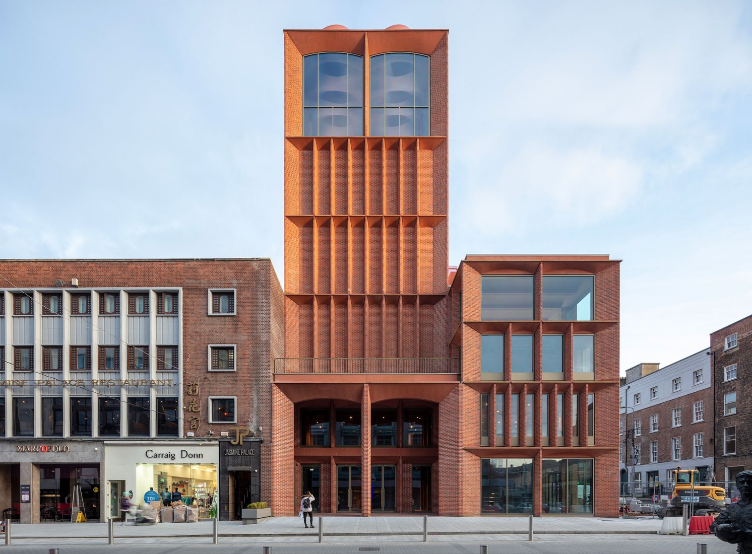The International Rugby Experience by Níall McLaughlin Architects. Photograph by Nick Kane.