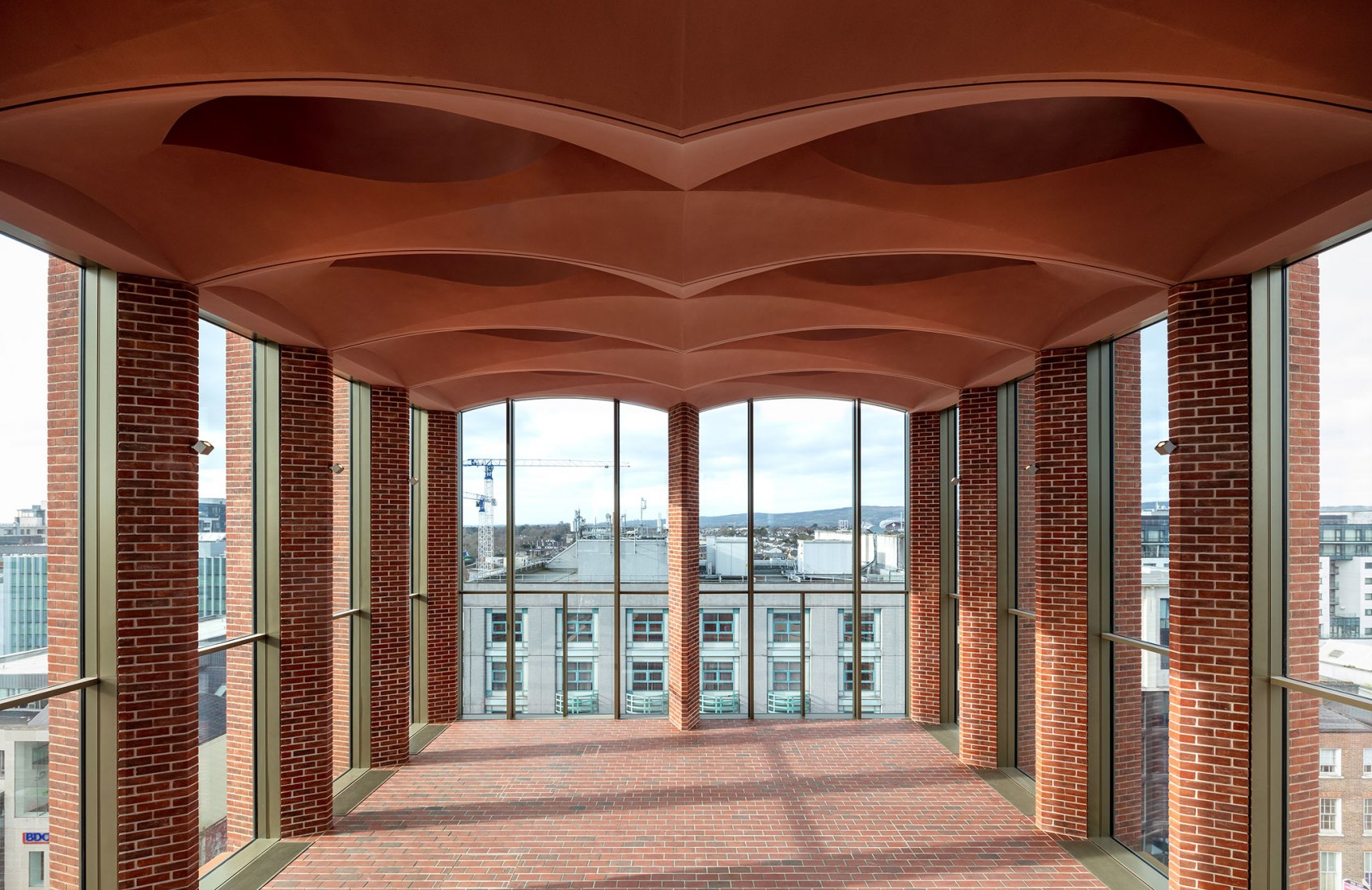 The International Rugby Experience by Níall McLaughlin Architects. Photograph by Nick Kane.