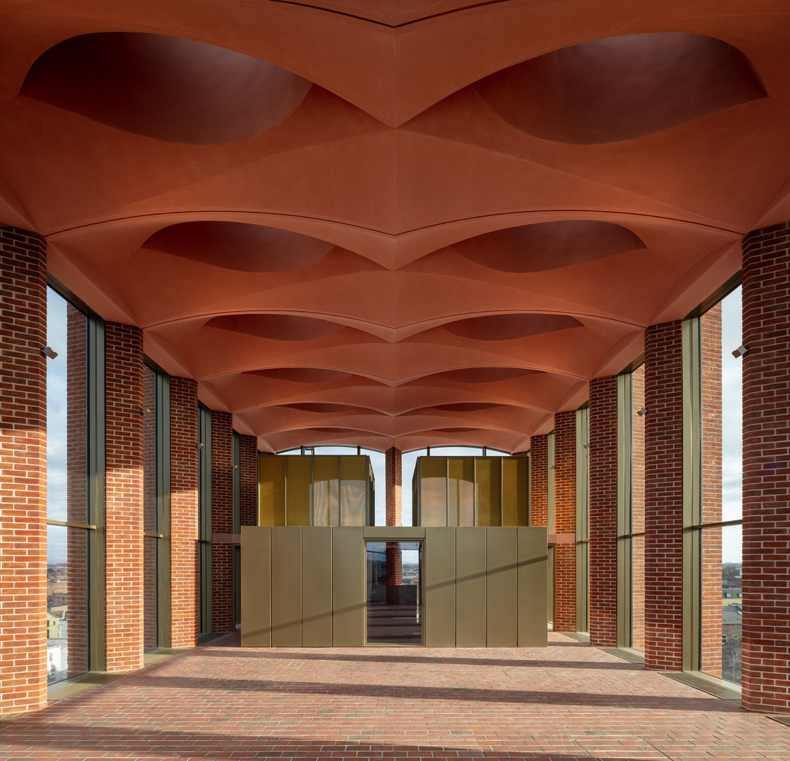 The International Rugby Experience by Níall McLaughlin Architects. Photograph by Nick Kane.