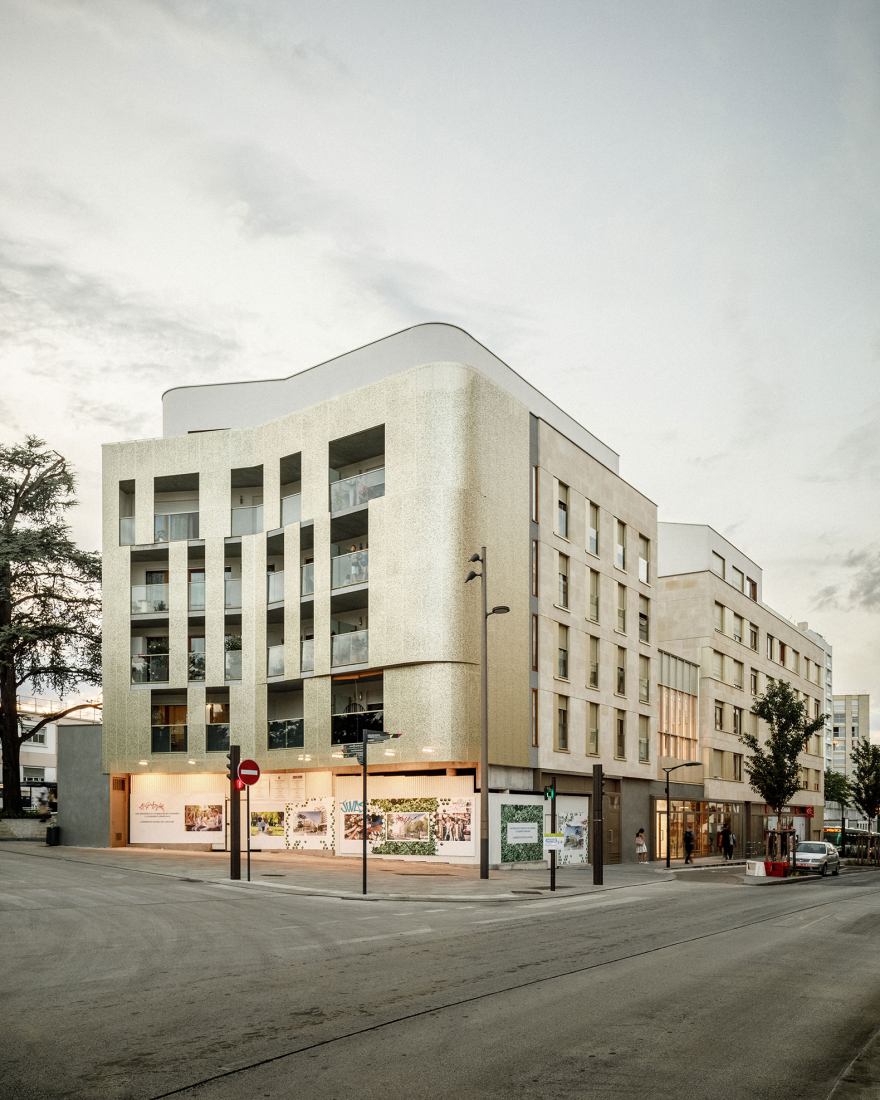 Complejo residencial Bourg-La-Reine por Margot-Duclot Architectes Associés. Fotografía por 11h45.