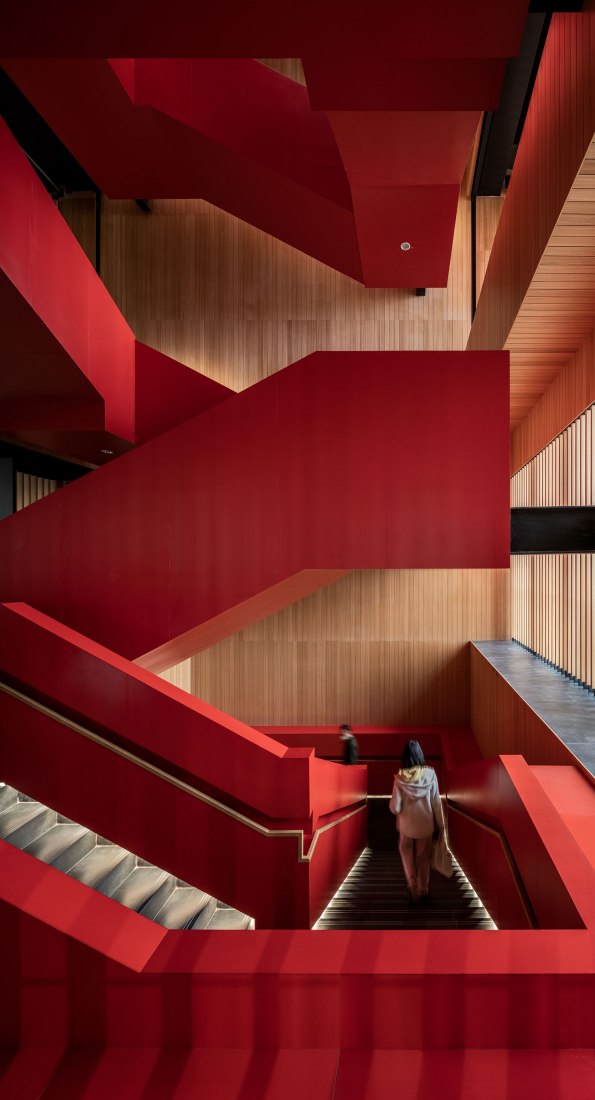Tainan Public Library by Mecanoo and MAYU Architects. Photograph by Yu-Chen Chao