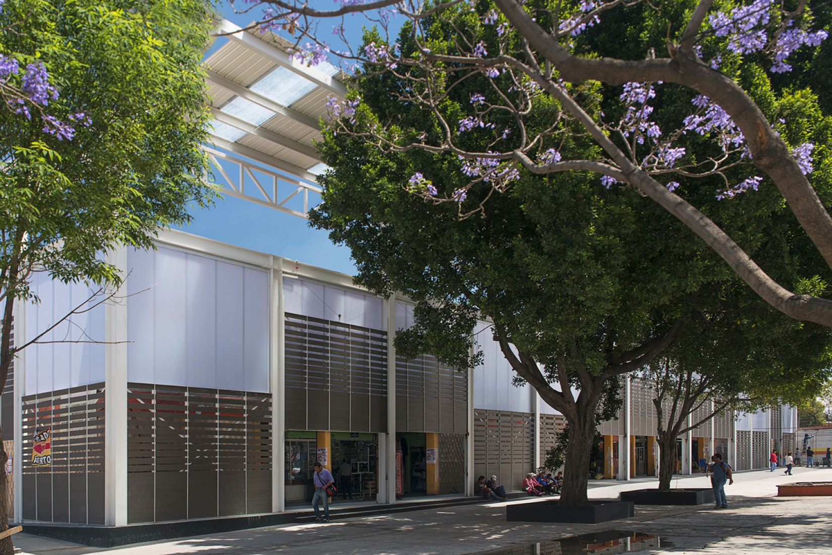 Imagen del exterior. Rehabilitación del Mercado de la Purísima por Bandada Studio. Fotografía © Jaime Navarro.