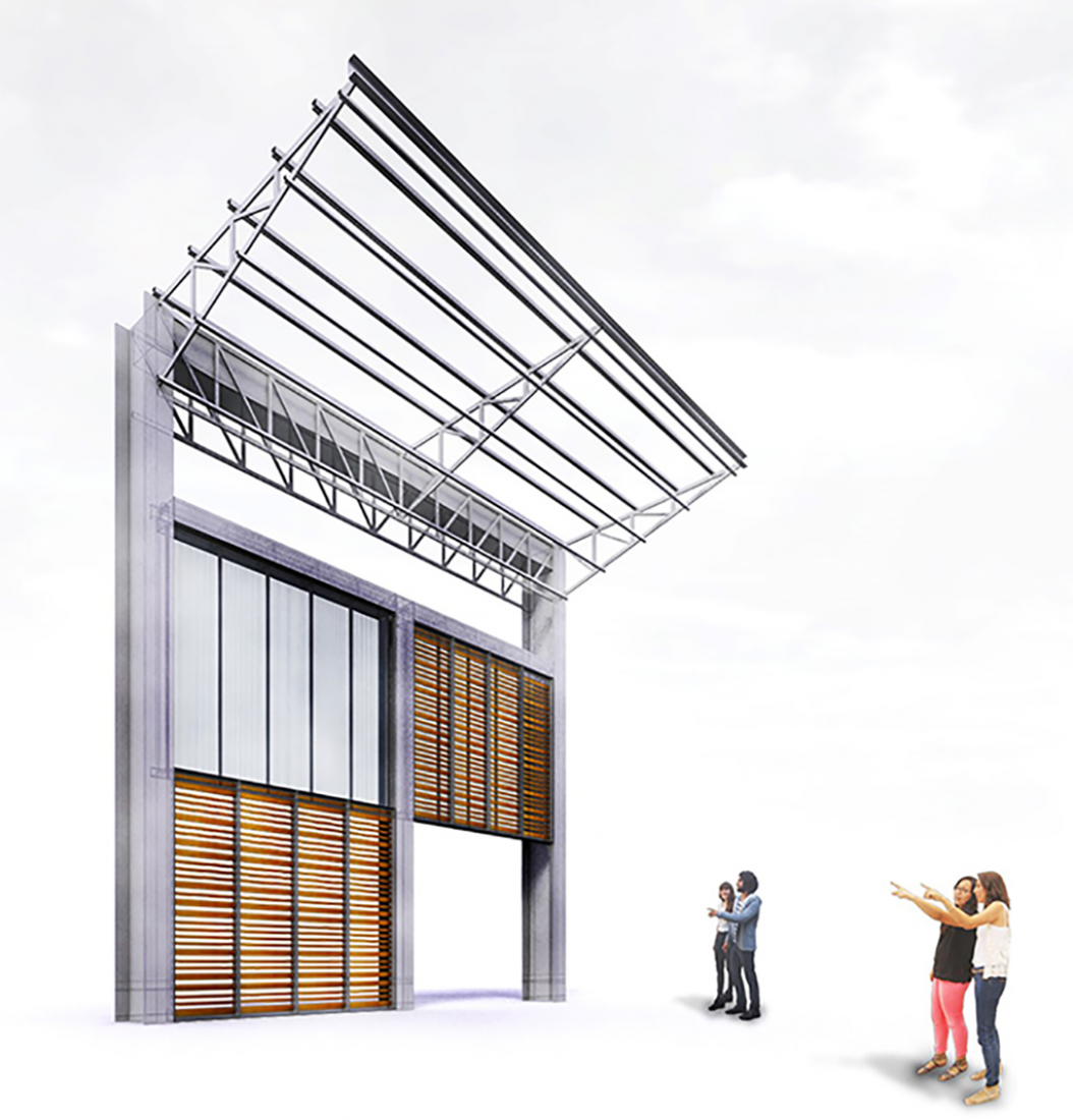 Visualización. Rehabilitación del Mercado de la Purísima por Bandada Studio.